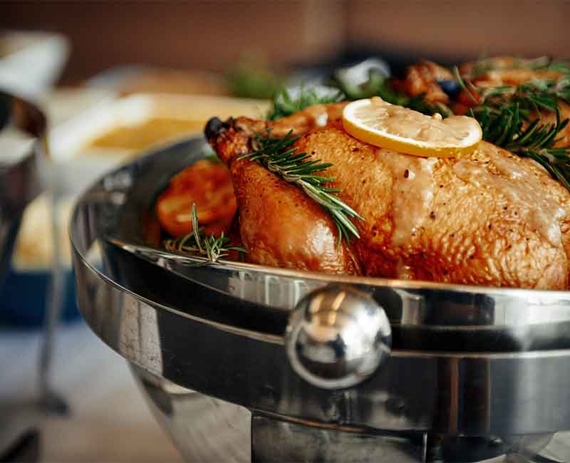 Chicken catering options
