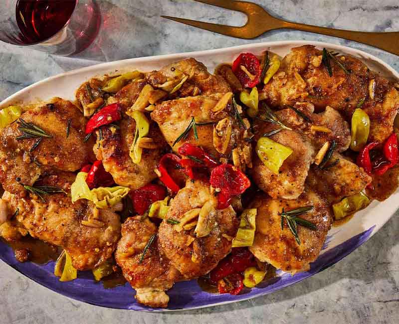 Best Chicken Scarpariello in brooklyn