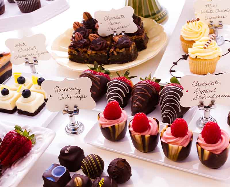 Dessert catering options