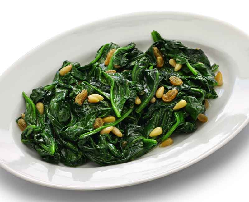 Best Sauteed Spinach w/ Garlic & Oil in brooklyn